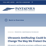 Anteprima dell'articolo di Pantaenius sull'antifouling a ultrasuoni